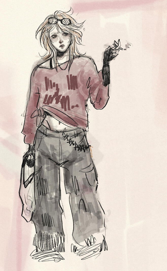 Outfit concept, digital