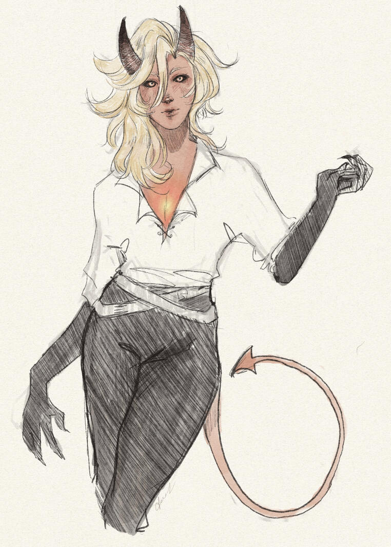 Character concept, digital