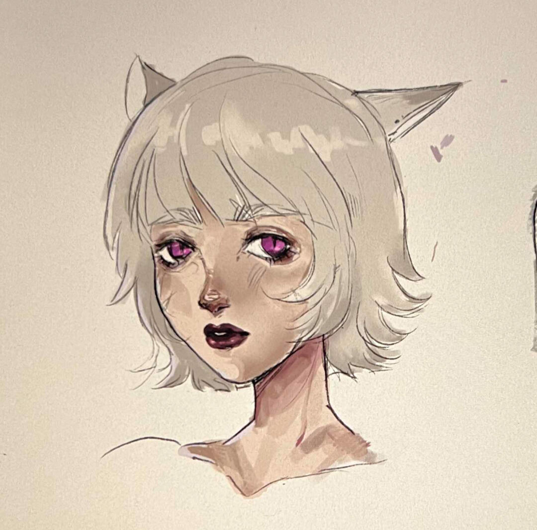 Character concept, digital